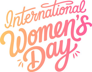 International Women's Day.