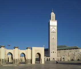Hassan II Mosque, Casablanca, Grand Casablanca Region, Morocco, Africa