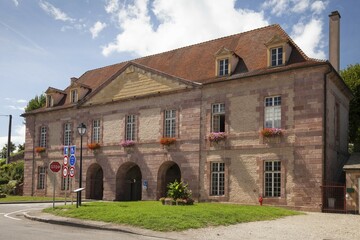 Colmar Gate or Porte de Colmar, Neuf-Brisach, Alsace, France, Europe
