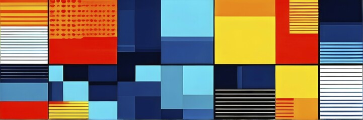 Obraz premium AI generated illustration of abstract art in vibrant colors