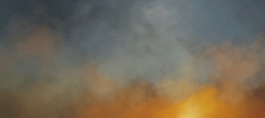 Surreal Blurred Abstract Art Colorful Background, sky with clouds as blurred background