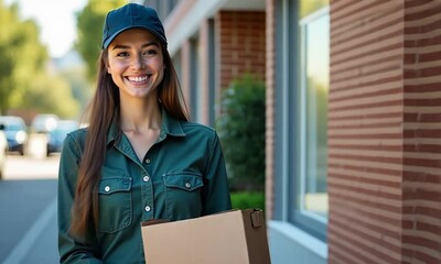 The Female Courier on the Move