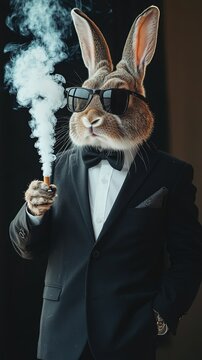 Smoking Rabbit Images – Browse 6,588 Stock Photos, Vectors, and Video