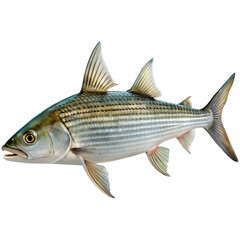 Fototapeta premium bone fish isolated on transparent background