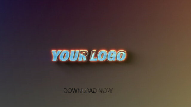 Ambient light Ray logo Reveal