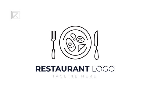 Restaurant Logo Design Template
