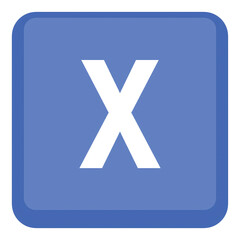 Fototapeta premium Letter X 