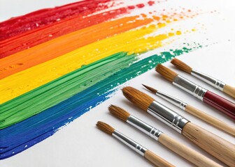 Emotional Abstract Paint Strokes - Dynamic Art