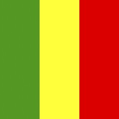 Fototapeta premium Official national flag of Mali