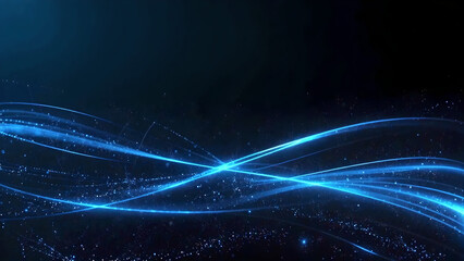 blue background
