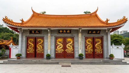 Macao A-Ma Cultural Village Entrance Gate 2017