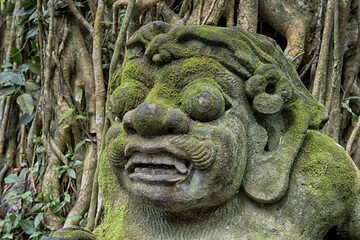 Statue, Ubud, Bali, Indonesia, Asia