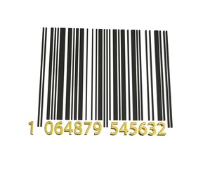 A 3D EAN bar code