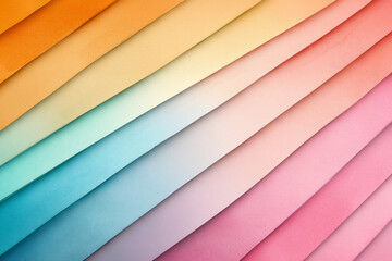 Fototapeta premium abstract lines pattern with gradient colors watercolor