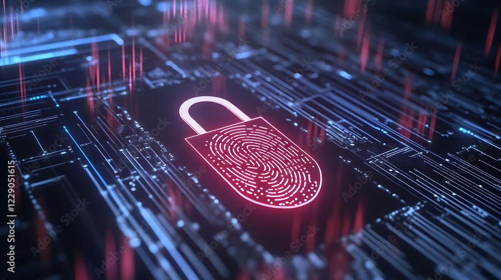 Poster understanding the importance of cybersecurity and digital protection in a connected world