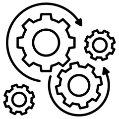 Integration Outline Icon