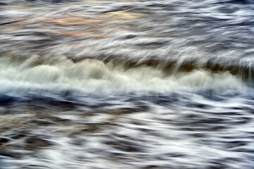 Abstract waves, North Sea, Texel, North Holland, Netherlands