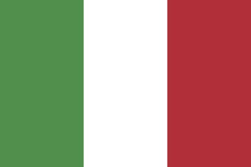 Flag of Italy, Vector illustration
