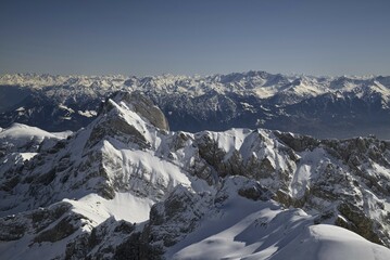 Mt Altmann, 2436 m, Appenzell Alps, Canton of Appenzell-Ausserrhoden, Switzerland, Europe