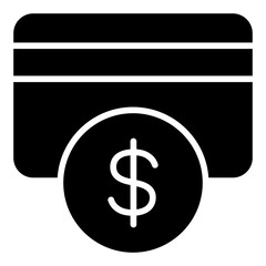 Payment Method glyph icon