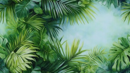 A Continuous Belt of Tropical Paradise: Lush Greenery and Vibrant Wildlife Await in Nature's Embrace