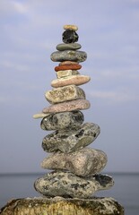 Stonemason, Baltic Sea, Mecklenburg-Western Pomerania, Germany, Europe