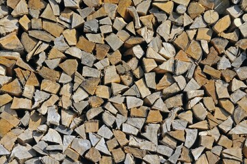 Logs, firewood, Germany, Europe