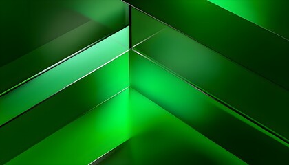 Translucent vibrant colored geometric shapes create depth with sharp angles and smooth transitions