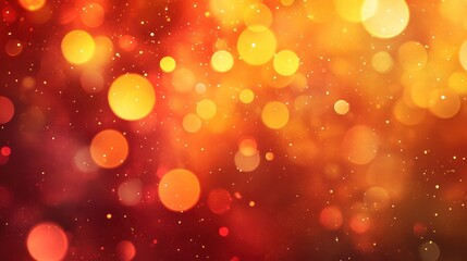 A Fiery Background with Glowing Orange