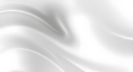 Fototapeta premium Silver wave-like gradient background with a rough, grungy texture and subtle dust particles