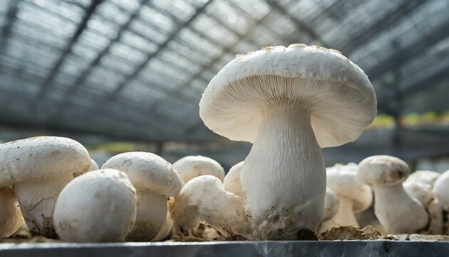 AI generated, mushroom, champignons (Agaricus), AI generated