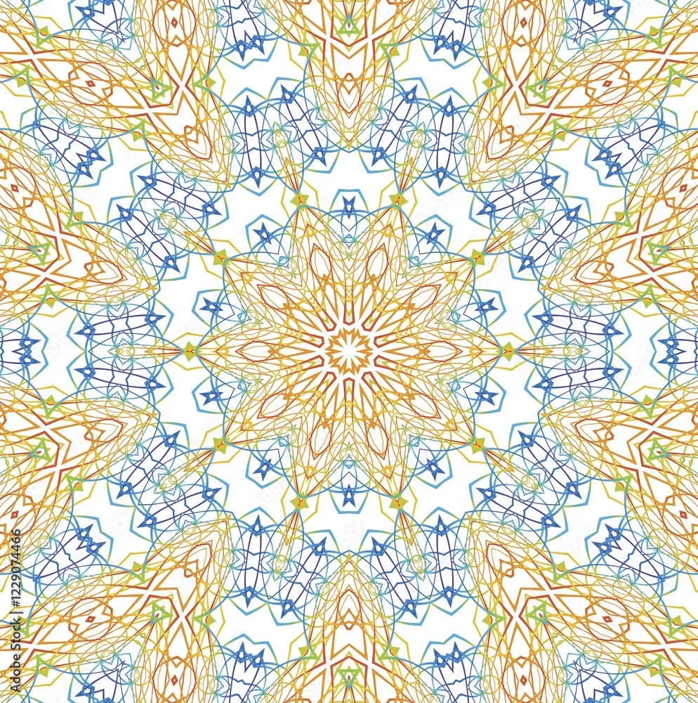 Aufkleber abstract background with shapes of lines