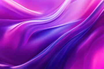 Beautiful silk backdrop showcasing elegant flowing textures in vibrant purple hues and glossy surfaces perfect for modern aesthetics