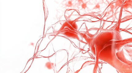 Photorealistic visualization of healing peptides in tissue reconstruction with holographic effects