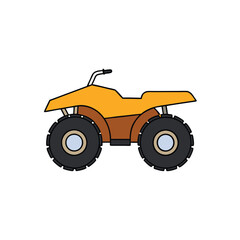 Obraz premium toy car isolated on white