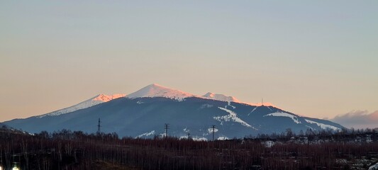 Naklejka premium mount hood state