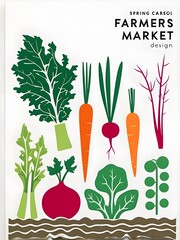 set of vegetables
