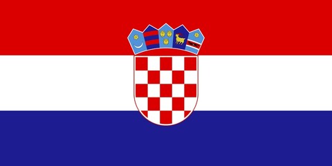 National flag of Croatia