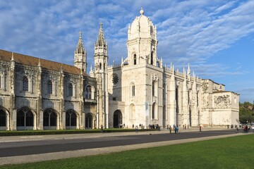 Mosteiro dos Jeronimos, Monastery of the Hieronymites, Belem district, Lisbon, Portugal, Europe