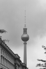 Obraz premium Television Tower, Berlin, Germany, Europe