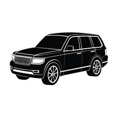 car isolated on white