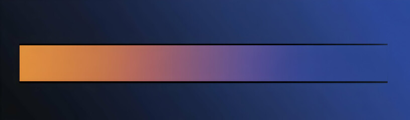 Gradient bar, dark blue background, website banner
