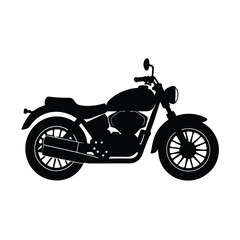 Obraz premium motorcycle isolated on white background