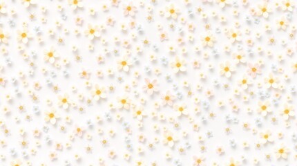 Very small flower pile or pattern