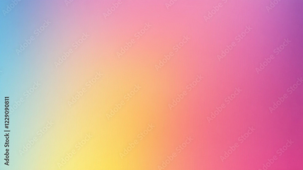 Aufkleber abstract gradient background with textured brush strokes blending from warm orange, vibrant purple t