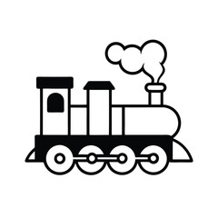 steam locomotive illustration