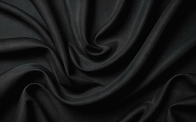 Obraz premium Abstract Background with Black Fabric Texture for Elegant and Stylish Design