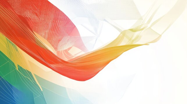 Abstract conference design merging filipino cultural motifs with modern corporate aesthetics