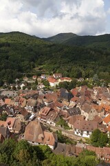 Fototapeta premium Townscape, Kaysersberg, Alsace, France, Europe