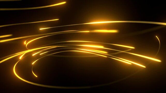 glowing lights logo animation background loop